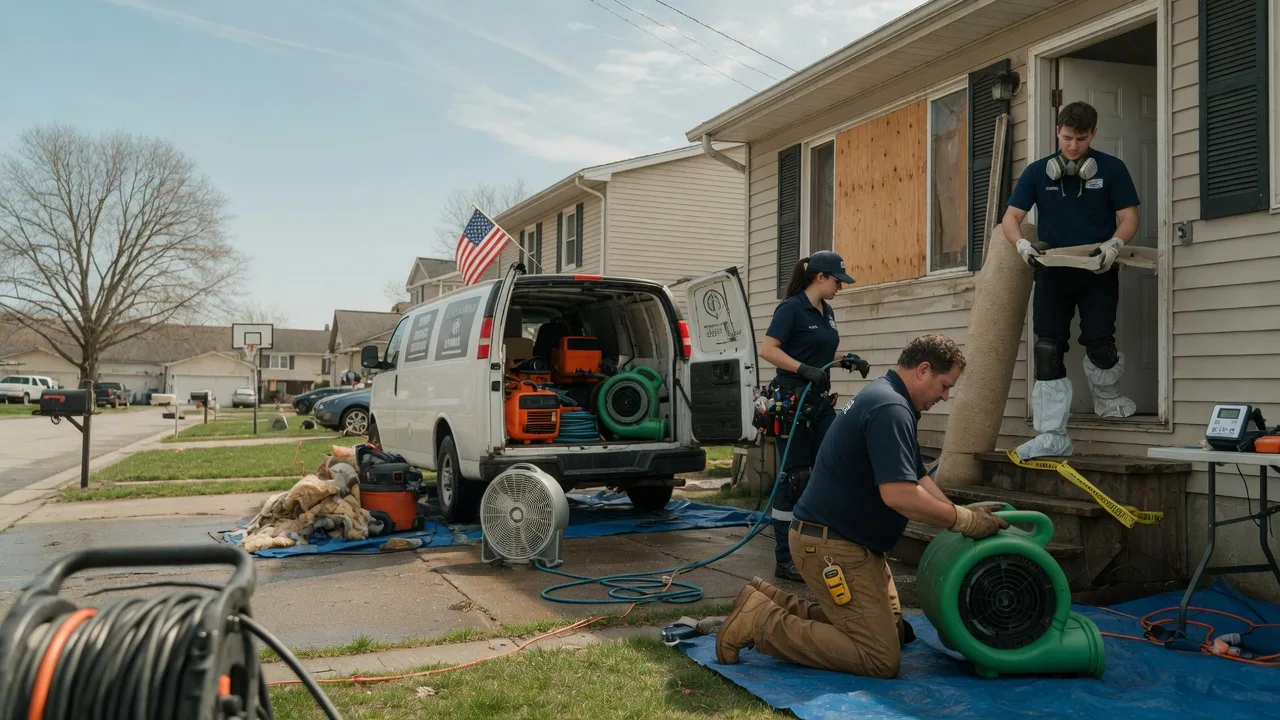 Water Damage Restoration in Mecosta, MI near me